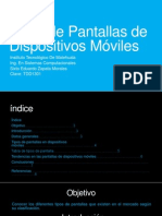 Tipos de Pantallas de Dispositivos Móviles