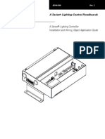 Installation and Instruction - Lighting Control Panel Boards