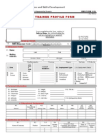 Trainee Profile