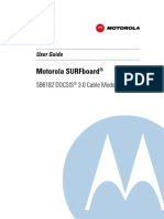 SB6182 DOCSIS 3.0 Cable Modem User Guide