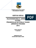 Kertas Kerja Bola Jaring&Futsal SKKT 2013