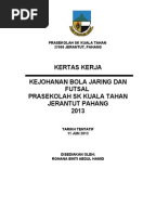 Kertas Kerja Mini Sukan Prasekolah