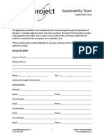 Fillable Application Form