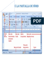 Partes de La Pantalla de Word