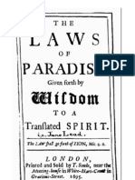 Jane Lead - The Laws of Paradise