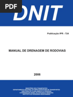 Manual de Drenagem de Rodovias