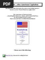 Feudalism Alias American Capitalism