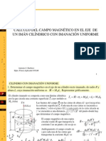 Campo Magnetico Iman Cilindrico 2013