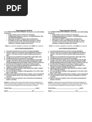 Interactive Notebook Contract