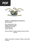 Preservando a Doutrina