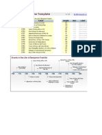 Excel Timeline Template