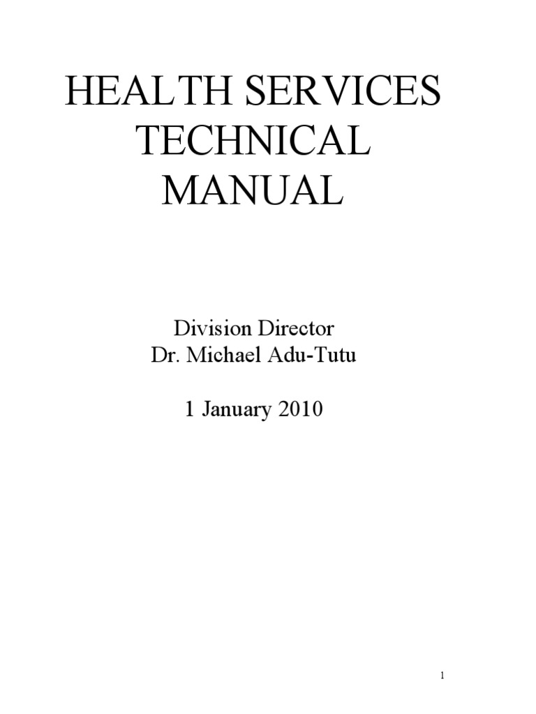 AZ DOC Health Services Technical Manual | PDF | Health Care | Nursing
