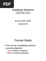 Lecture On Data Base Management System