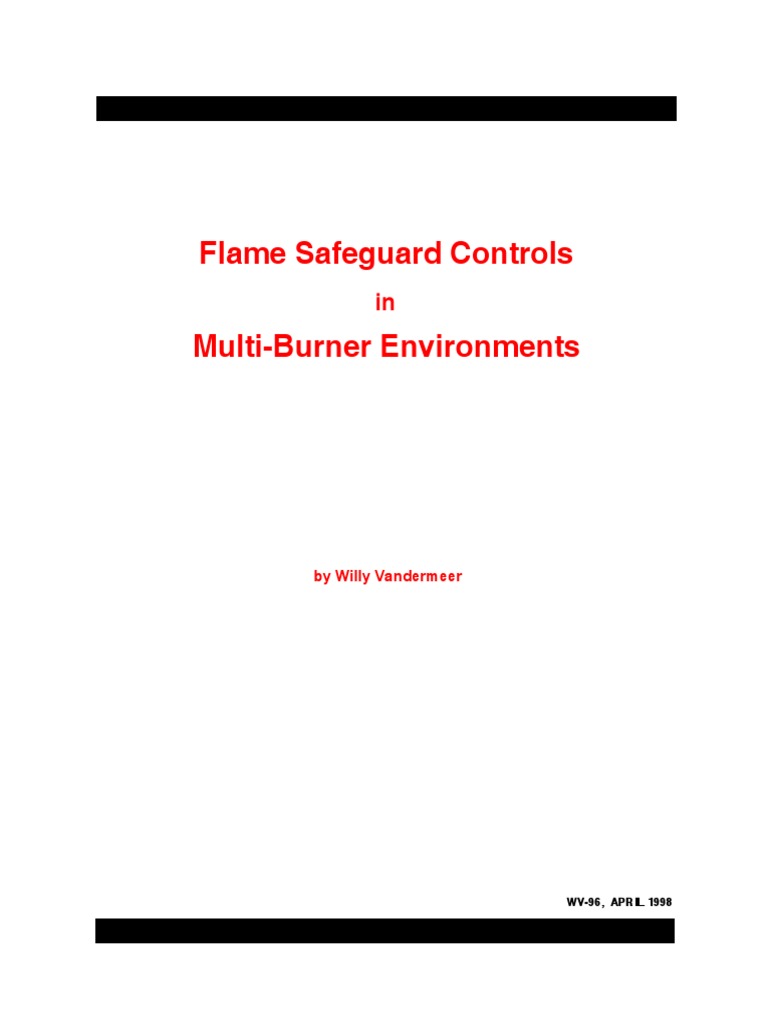 Multi-Burner Flame Safeguard Controls | PDF | Technology & Engineering