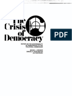 The Crisis of Democracy