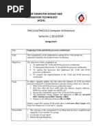 Assignment 1 Computer Architecture