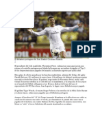 El delantero portugués del Real Madrid Cristiano Ronaldo