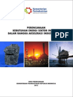 Buku Perencanaan Kebutuhan Energi Sektor Industri