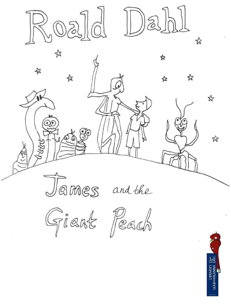 James and The Giant Peach Colouring Page | PDF