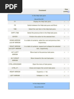 Shortcut Key of MS Word 2003