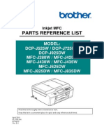 Parts Reference List