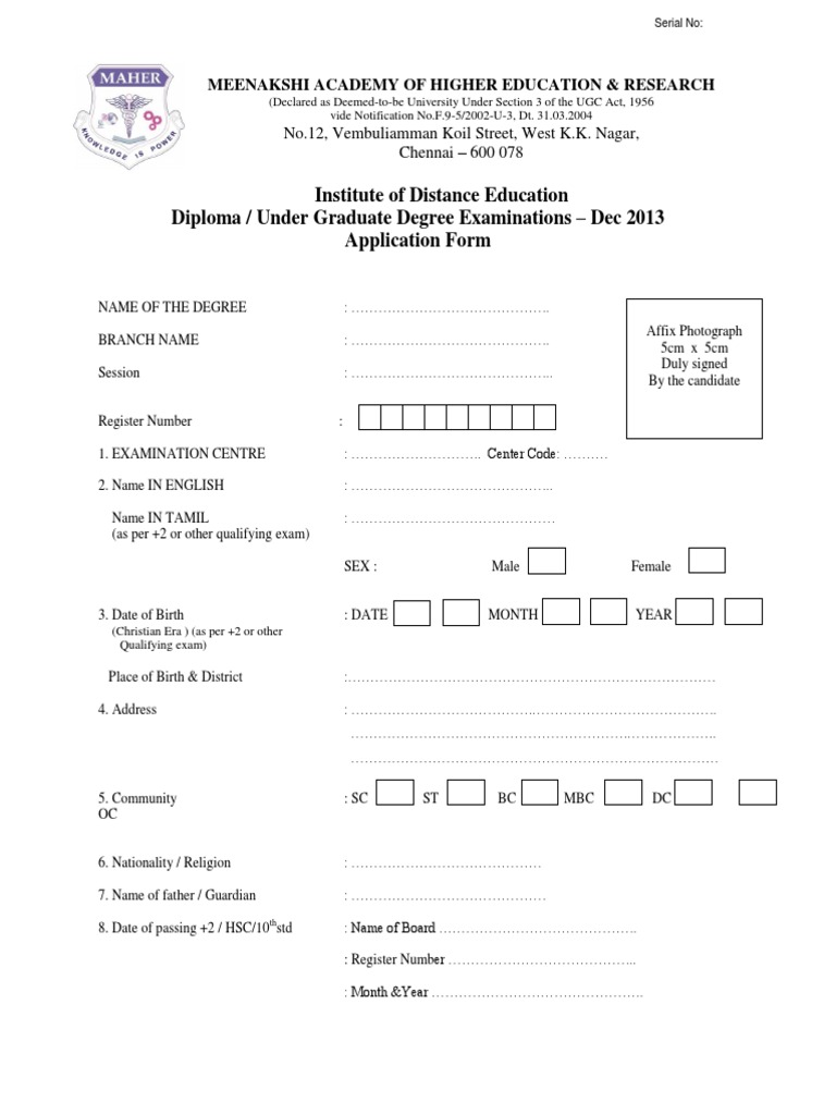 Ug ApplicUG - APPLICATION - FORMation Form | PDF | Fee | Government