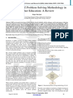 Teaching TRIZ Problem-Solving Methodology in Higher Education: A Review