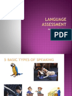 Assessing Speaking