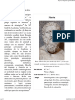 Platón - Wikipedia, La Enciclopedia Libre