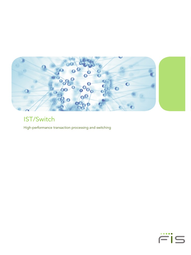 IST/Switch HighPerformance Transaction Processing and Switching PDF