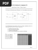 Assignment6 Solution 3rd Edition