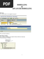 Advanced Modelling