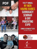 The 9th Annual NY Men Having Babies Surrogacy Seminar & Gay Parenting Expo - at The JCC in Manhattan