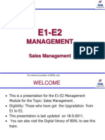 BSNL Sales Management