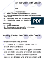 Nursing Care of Client With Cancer