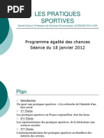 Les Pratiques Sportives