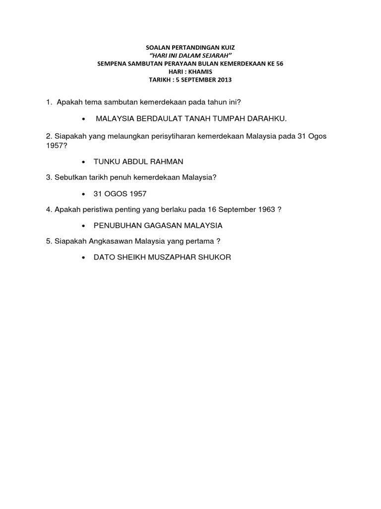 Pdf Tanggal 31 Ogos 1957 Adalah Tarikh Tamat Campur Tangan Inggeris Bukannya Tarikh Tamat Penjajahan British
