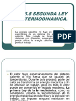 Tema 5.8 Segunda Ley de La Termodinamica