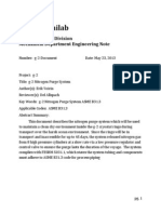 Piping Engineering Note Nitrogen Purge System