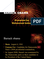 Presentation On Barack Obama