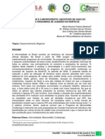 A Informalidade e o Microcrédito - Um Estudo De Caso Do Programa  CREDIAMIGO De Juazeiro Do Norte (CE)