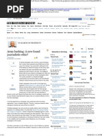 Download In Search of Propriety - Army Bashing a New Found Journalistic Ethic - By v Mahalingams Blog -The Times of India by ajayrdave SN172735912 doc pdf