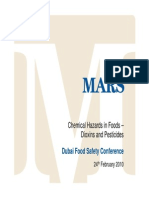 Chemical Hazards in Foods - Dioxins and Pesticides