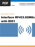 RF Interfacing With 8051 Friendly