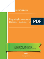 Franciszek Grucza - Lingwistyka Stosowana