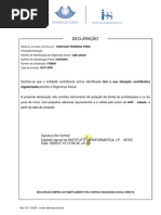 Declaração de Desemprego: Modelo RP 5044 | PDF | Business | Governo