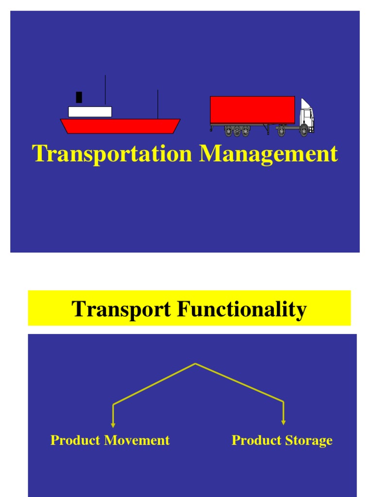 Intermodal Transportation Overview | PDF | Intermodal Freight Transport ...