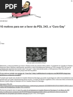 10 motivos para ser a favor da PDL 243, a “Cura Gay” _ ACID BLACK NERD