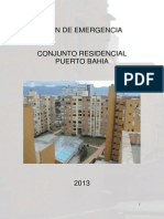 PLAN de EMERGENCIA, Conjunto Residencial