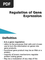 Regulation of Gene Expression